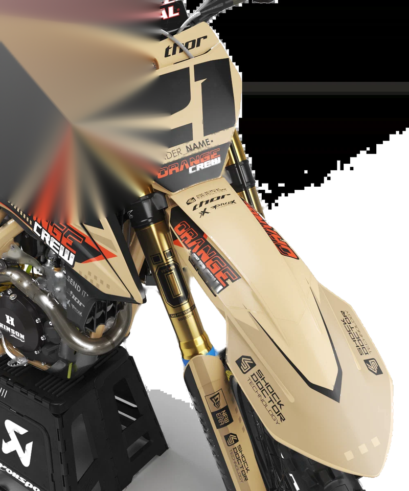 KTM SX 125 150 250 TERRA Style Custom Decal Kit Stickers (2016-2018)