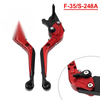 Suzuki GSXR600 GSXR750 CNC Folding Extendable Brake Clutch Levers (2004-2005)