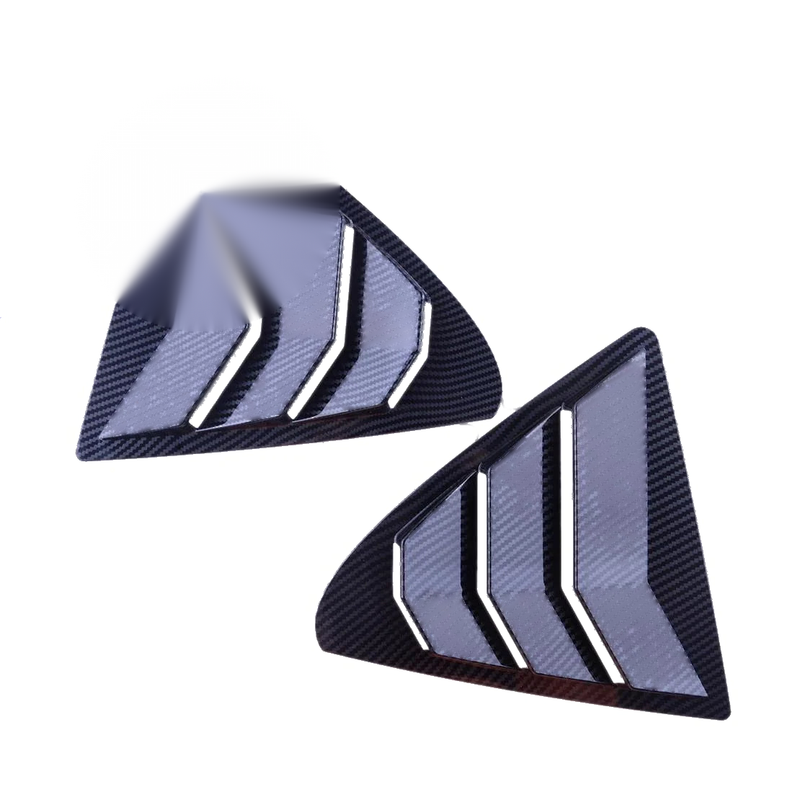 Lexus IS350 IS300 IS250 Carbon Fiber Rear Window Louvers (2006-2013)