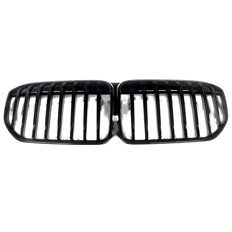 BMW 7 Series G11 G12 740i 745e 2019-2022 Gloss Black Front Kidney Grille