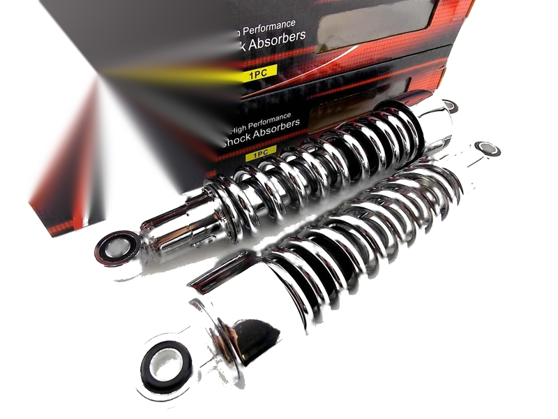 Triumph Bonneville 750 Executive 315mm Chrome Rear Shock Absorbers (T140)