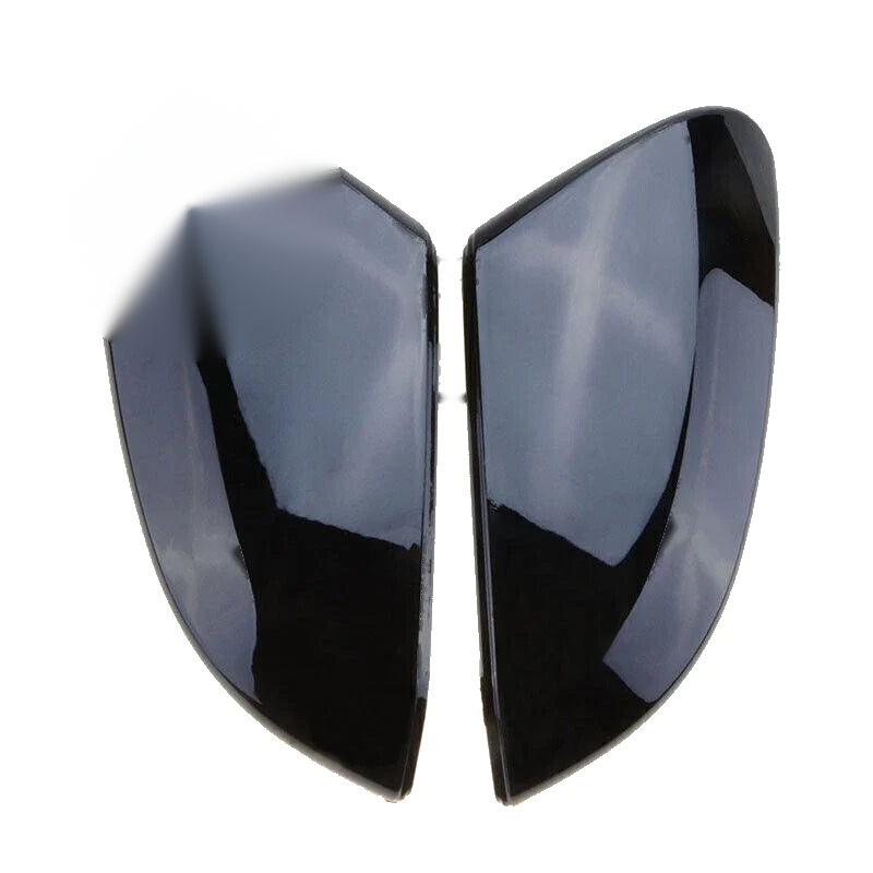 Honda 10th Civic L+R Gloss Black Rearview Side Mirror Cover Caps (2016-2021)