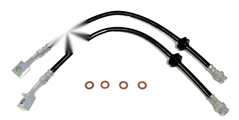 Front Caliper Brake Hose Kit Holden VR Statesman Caprice & Calais (1993–1995)