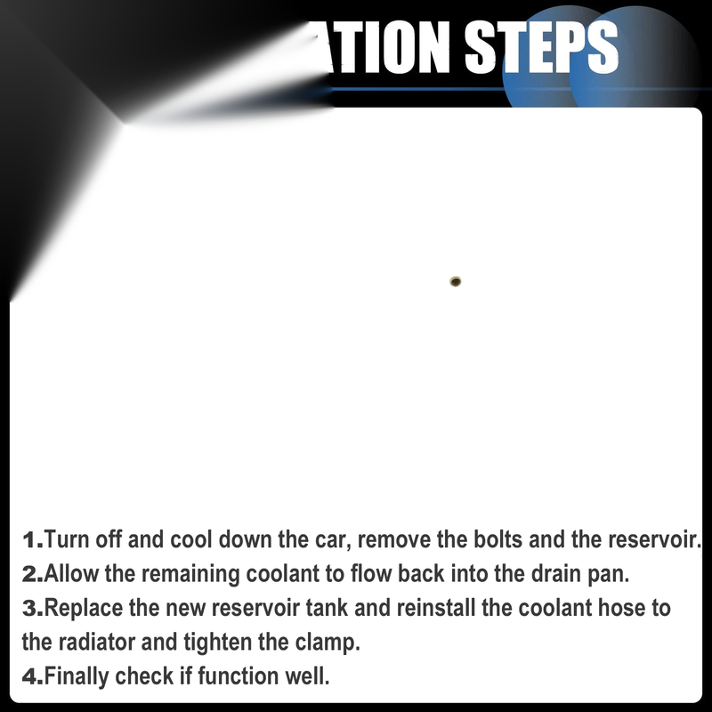 Chevrolet Sonic Coolant Expansion Overflow Tank (2012-2019)
