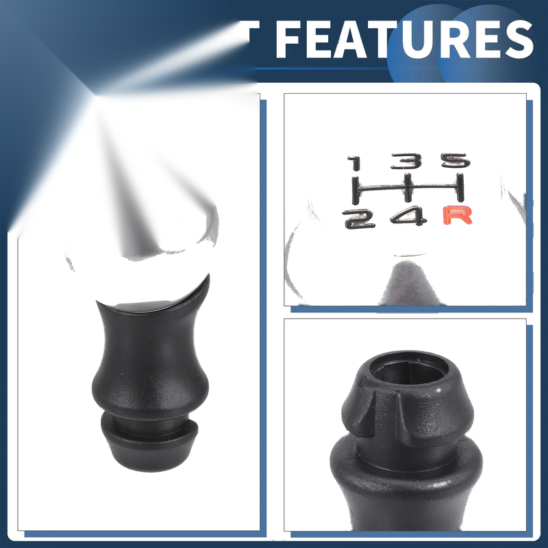 Peugeot 106 206 5 Speed Manual Gear Shifter Knob (1991-2010)