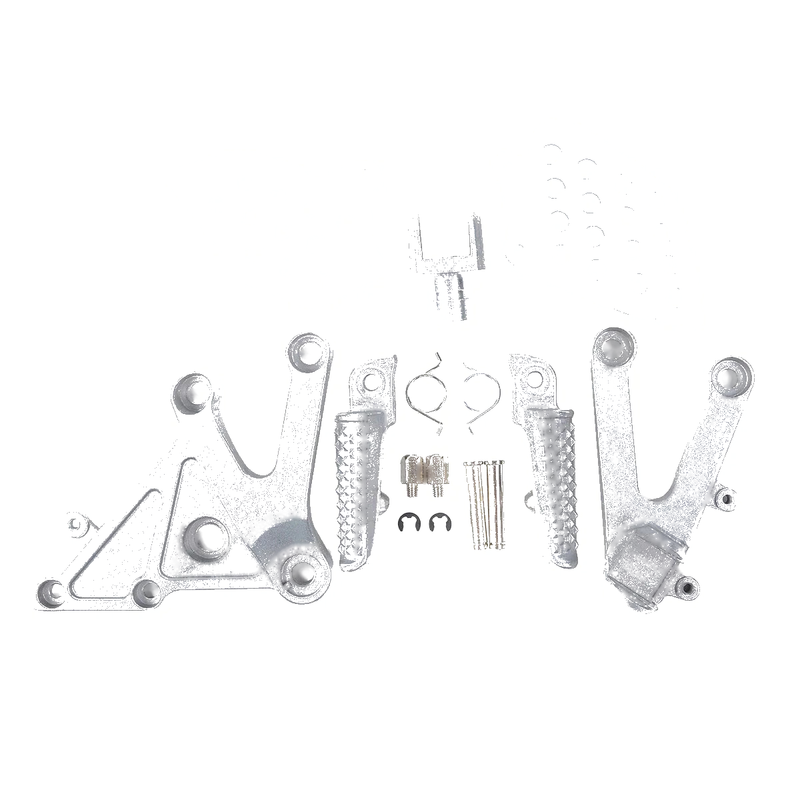 Honda CBR600RR Silver Front Foot Pegs (2003-2006)