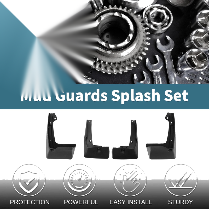 Toyota IZOA Mud Flaps Splash Guards 1 Set (2018-2023)