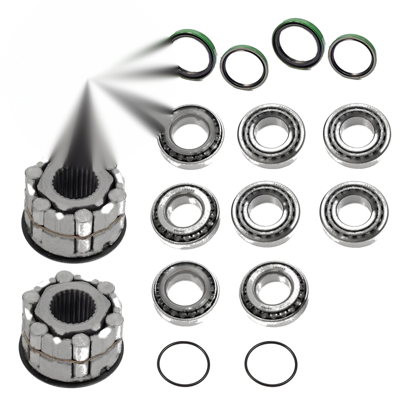 Polaris Sportsman 2 x Front Wheel Hub Clutch Strut Bearing Seal (2001–2007)