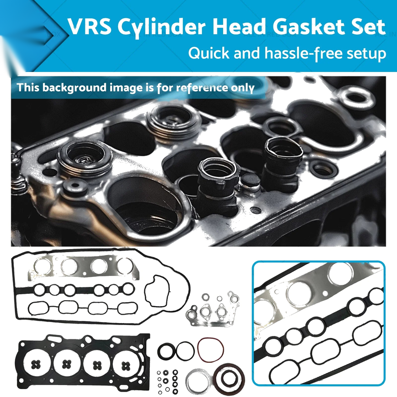 Toyota Corolla ZZE122 1.8 1ZZ-FE Cylinder Head Gasket Set (2001-2007)
