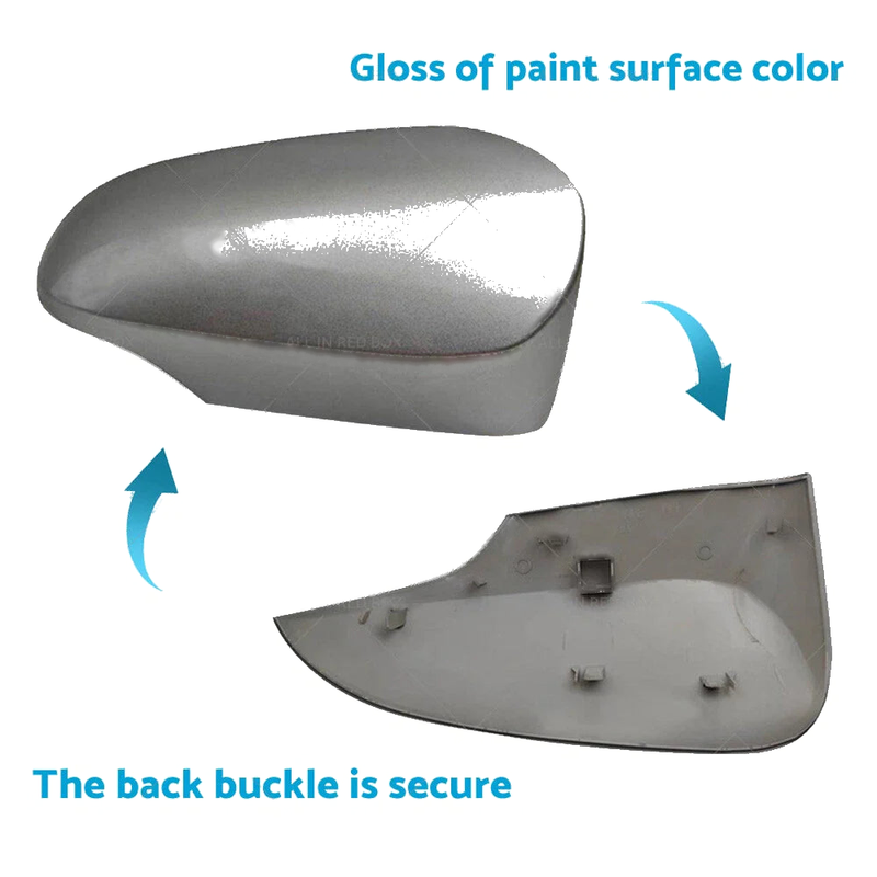 Toyota Corolla Silver Right Mirror Cover Cap (2012-2018)