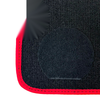 BMW 3 Series F31 5-Door Wagon (2012-2019) Red Trim Black Floor Mats