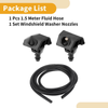 Nissan Note (2006-2013) 1 x Fluid Hose Windshield Washer Nozzle Kit