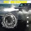 Ford Mustang, F-100 Pickup, Chevy Truck 7" LED Headlight Halo Light (1965-1973)