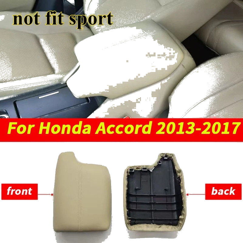 Honda Accord Beige Center Console Armrest Lid Cover (2013–2017)