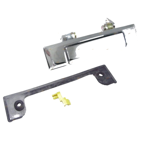 Toyota Landcruiser LH/RH Chrome Outer Door Handle (1985–2007)