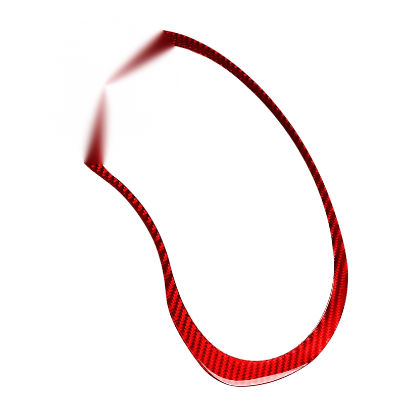 Subaru WRX STI Red Carbon Fiber Speedometer Frame Cover Trim (2015-2021)