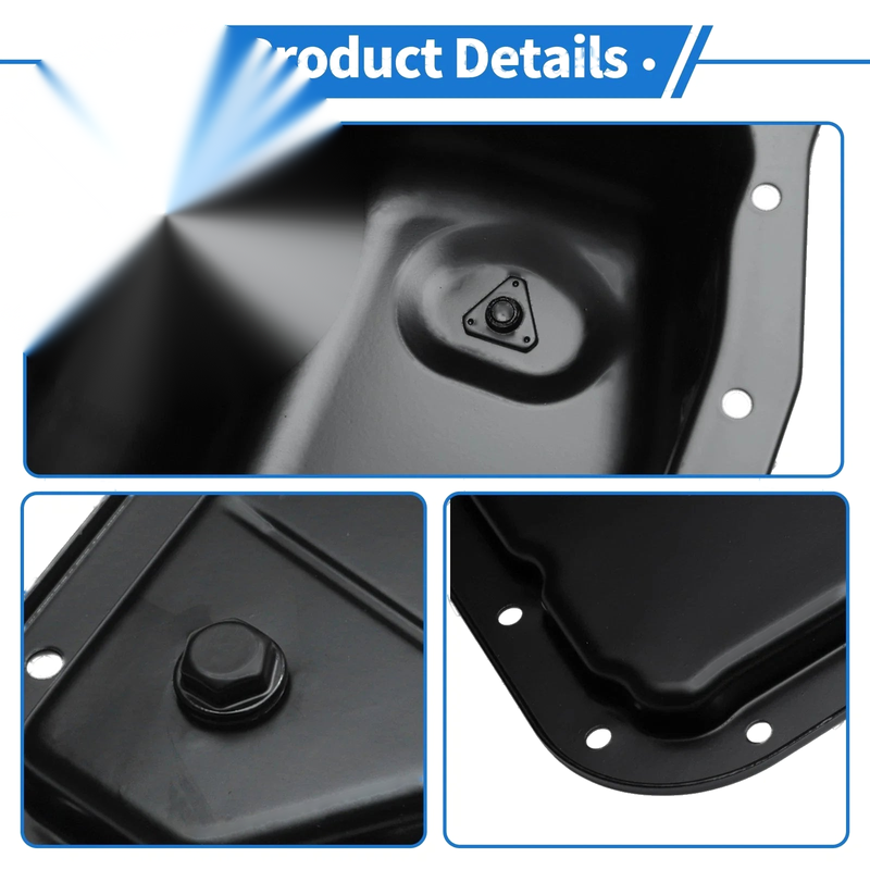 Chevrolet Impala (2000-2005) Steel Black Engine Oil Pan