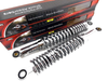 Kawasaki KE125 350mm JBS Chrome Rear Shock Absorbers (1982-1987)
