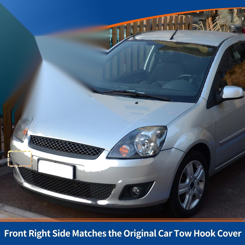 Ford Fiesta MK6 Front Tow Hook Cover (2008-2017)