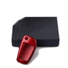 Audi A3 A4 TT Q3 Red Carbon Fiber Key Fob Cover (2013-2020)