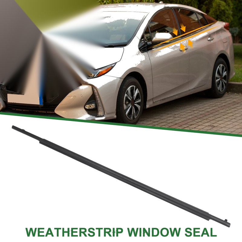 Toyota Prius 1pc Front Right Weatherstrip Window Seal (2010–2015)