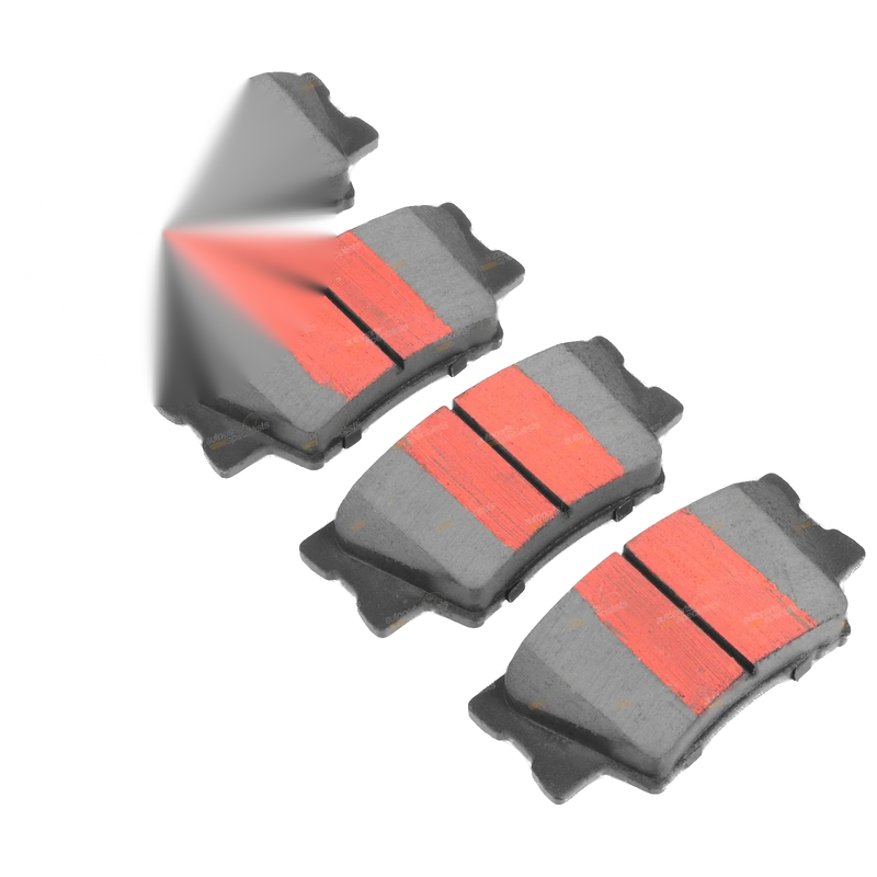 Toyota Aurion Rear Ceramic Disc Brake Pad Set (2012–2017)