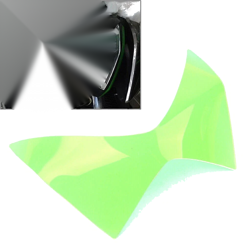 KAWASAKI Z250 Z300 Z800 Headlight Screen Cover Shield Lens (2013-2018)