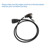 BMW E30 325i (1986-1991) Black Crankshaft Position Sensor 2.5