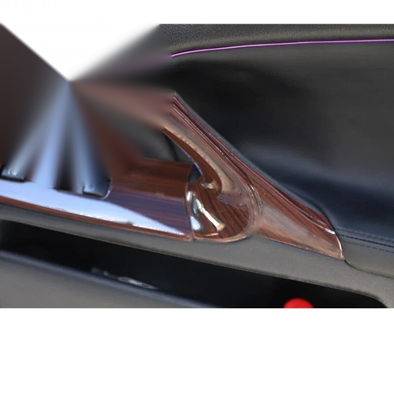 Lexus IS F Wood Inner Door Armrest Window Lift Panel Trim 8pcs (2006–2013)