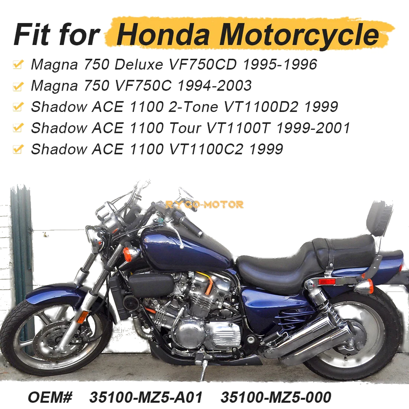 Honda Shadow ACE 1100 VT1100C2 Ignition Key Switch (1999–2001)