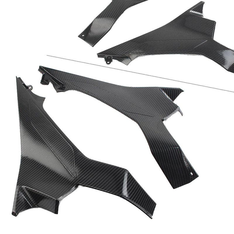Kawasaki Ninja 400 Carbon Fiber Gas Tank Side Cover Panel (2018-2020)