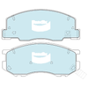 Toyota Estima Front Disc Brake Pads Set 2.4L (1997–1999)