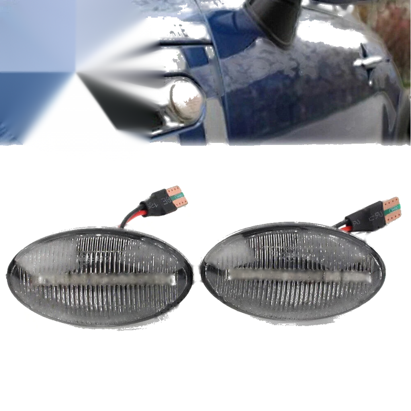 Mini Cooper R50 R53 LED Sequential Side Marker Turn Signal Light (2002-2008)