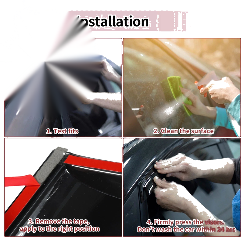 Toyota Corolla Sedan Window Deflectors 1 Set (2020-2024)