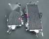 Kawasaki KX125 KZ125 Aluminum Radiator & Silicone Hose (1990-1991)