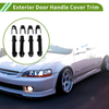 Honda Accord 2003-2007 Gloss Black Exterior Door Handle Cover Trim