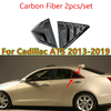Cadillac ATS 2 x Carbon Fiber Side Window Louver Shutter Cover (2013–2019)