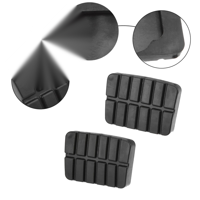 Nissan Sentra Anti-Slip Clutch Brake Pedal Covers (1986-1994)
