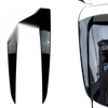 Skoda Kamiq Gloss Black Rear Window Side Wing Trim Covers (2019-2023)