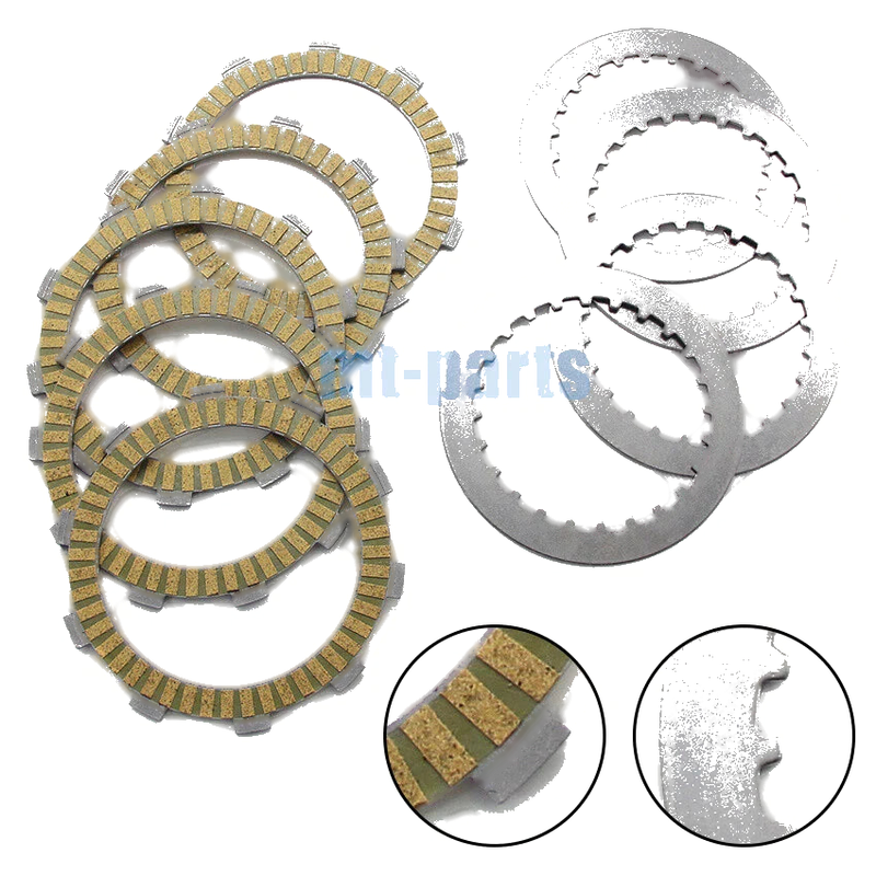 Honda ATC250ES Big Red, ATC250SX Clutch Friction Disc Plate Kit (1985-88)