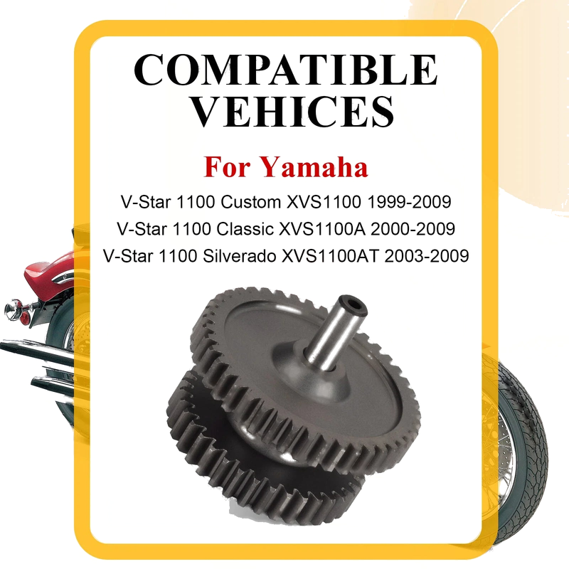Yamaha V-Star 1100 XVS1100 Starter Motor Idle Gears (2000-2009)