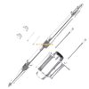 Yamaha Blaster 200 YFS200 Rear Axle Shaft & Housing Carrier Hub (1988–2002)