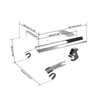 Harley Touring CVO Road Street Electra Glide Solo Mount Rack (2009-2013)