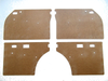 Mercedes W110 Door Panel, Door Cardboard (1965–1968)