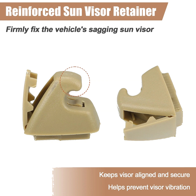 Chevrolet Cruze 4pcs Beige Sun Visor Clip Retainer