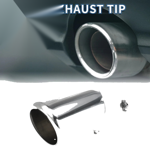 Toyota Land Cruiser 1Pc Slant Exhaust Tip 3.8in Inlet (2023–2024)