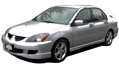 Mitsubishi Lancer Cedia Sedan Exhaust Muffler (2001-2013)