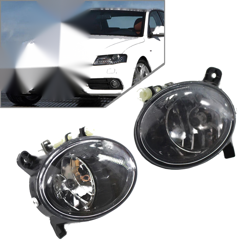 Audi A4 S4 A6 S6 Q5 SQ5 Front Bumper Fog Lamp Lights (2001-2023)