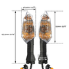 Kawasaki Ninja 250 300 650 1000 Rear Turn Signal Indicators (2008-2023)
