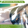 Ford Windshield Washer Pump w/Grommet (1986-1996)